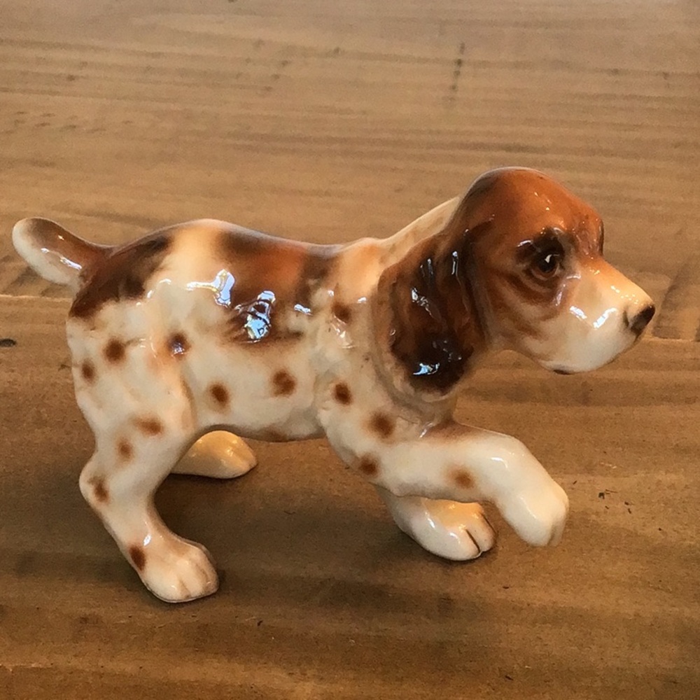Vintage Saint Bernard from Goebel and vintage cocker spaniel figurines - Picture 12 of 14